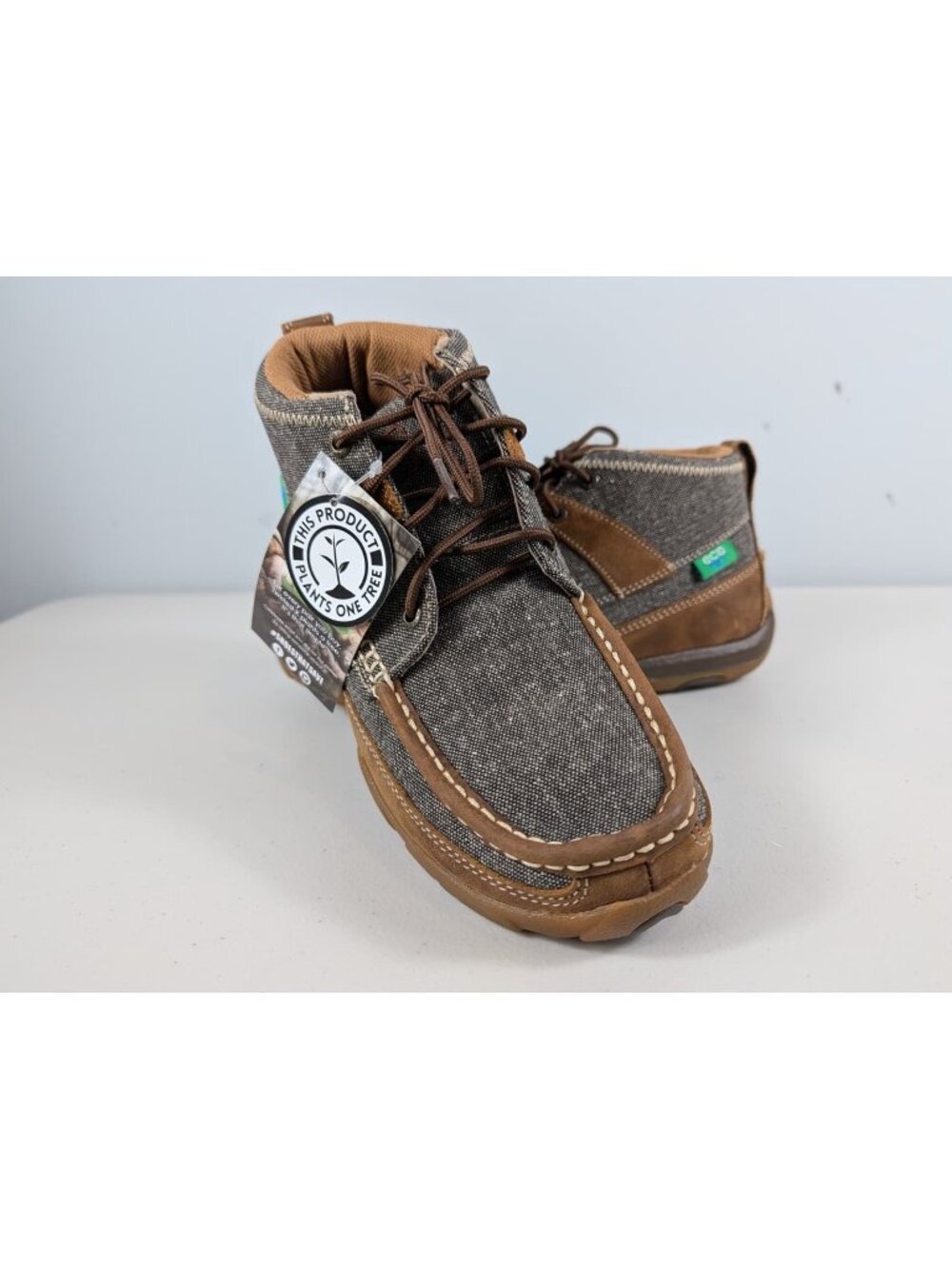Twisted X ECO TWX driving Moc in brown men's size 9M